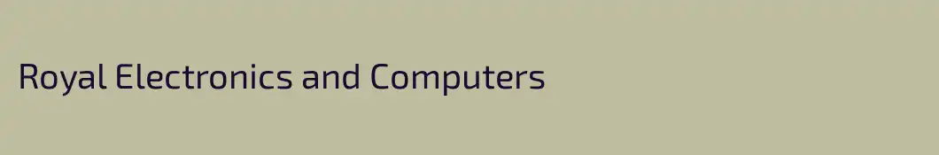 Royal Electronics and Computers
